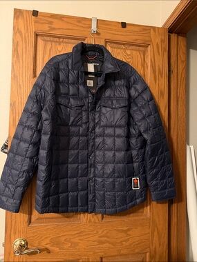 Hawke & Co Men’s Navy Quilted Packable Puffer Jacket NWT